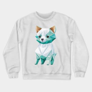 Fictional origami animal #8 Crewneck Sweatshirt